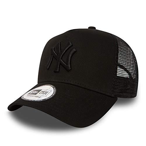 New Era Clean Trucker York Yankees Snapback cap, Uomo, Black, OSFA (55.8 cm - 60.6 cm)