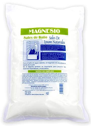 MSI Sali Di Epsom Naturali Santa Elisabetta Dall'antica Spa Del Sito di Higuera. Bagno e cura personale. 2,5 kg