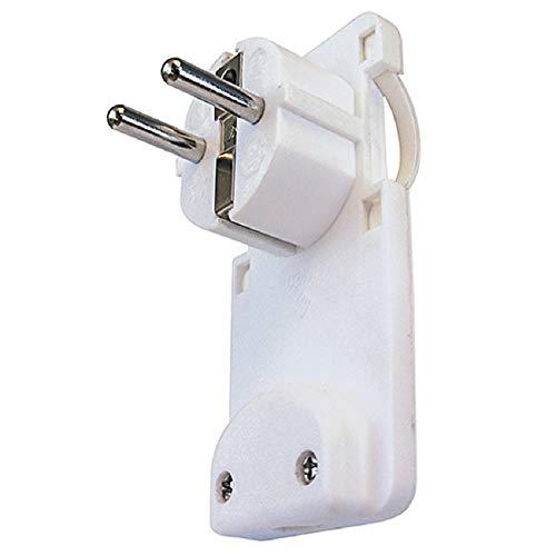 Poly Pool PP0454 Spina SPAZIOZERO Standard Franco-Tedesco 16 A Schuko Salvaspazio Bianca