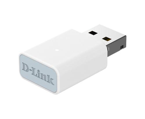 D-Link AC13U Adattatore USB Wi-Fi 5 AC1300 per PC/Desktop/Notebook, MU-MIMO, Dual Band, WPA3, USB 3.2, Design Compatto, Compatibile con Windows 11/10