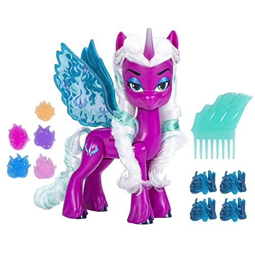 My Little Pony MLP Wing Surprise Opalino: Opaline Arcana, Fire Alicorn, bambola, figura di unicorno, figura, unisex, 5 pollici
