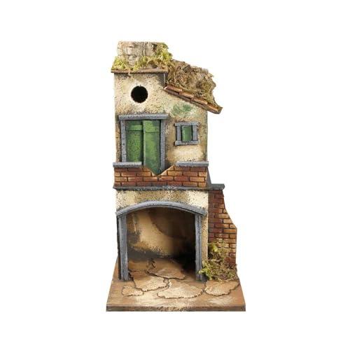Chianese Casa presepe napoletano artigianale H38 L20 P20 cm