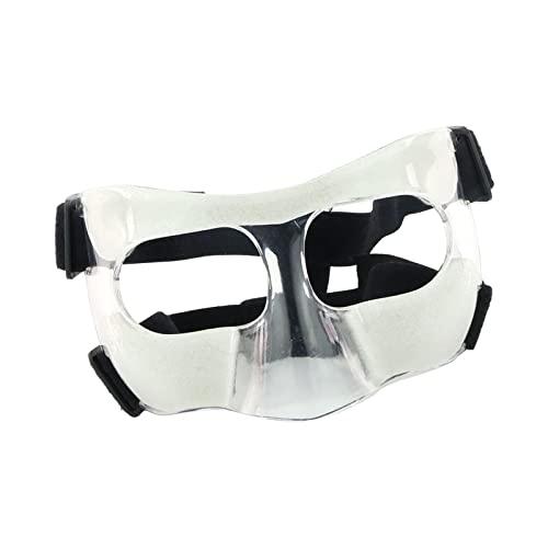 F Fityle Protezione del Naso per Naso Rotto per Bambini Adolescenti Donna Uomo Maschera facciale Regolabile con Imbottitura