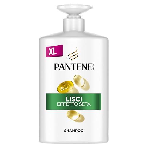 Pantene Shampoo Lisci Effetto Seta per capelli Crespi, Opachi, con Pro-V, Active Nutri-Plex 6x1000ml