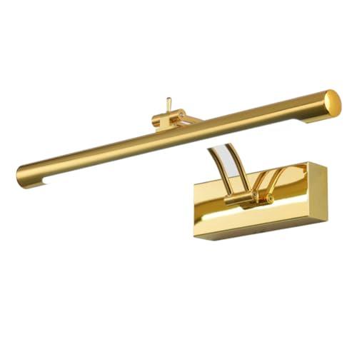 DOITOOL Applique Da LED Lampada Specchio Bagno : 9w Luce Diurna a LED Faro a Specchio Per，40cm Luce Bagno Parete Stile Retrò, Adatto per L'illuminazione Del Trucc Per Trucco E Illuminazione Vanità