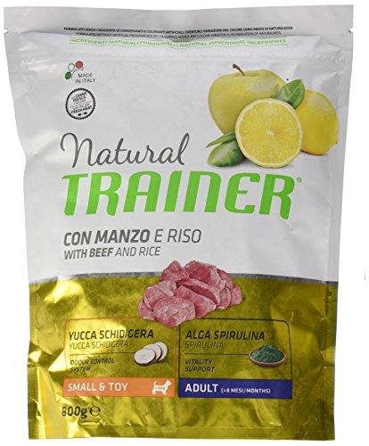 Natural Trainer Trainer Natural Small Manzo Riso GR. 800 Cibo Secco per Cani, Multicolore, Unica