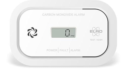 ELRO FC5003 Rilevatore di monossido di carbonio - Sensore decennale - con display