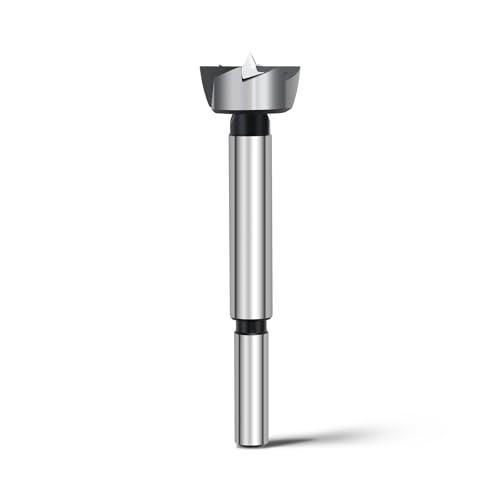 Forstner - Punta per legno, 23 mm, diametro 23 mm, lunghezza 90 mm con gambo rotondo da 8 mm