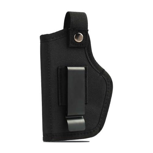 Fondina Universale per Pistola Glock 17/19 e Beretta 92 FS - IWB Nascosta, Pelle PU Tattica, Destra/Sinistra, Alta Compatibilità, Ideale per Softair e Accessori