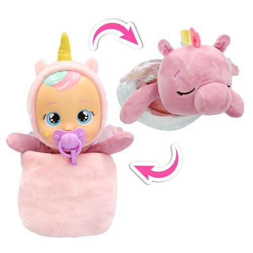 CRY BABIES Luna & Poppy Bambola Interattiva Amici Della Buonanotte Luna e Poppy Vanno a Dormire, Luci Magiche, Suoni e Ninne Nanne Per Bambini Bambini a partire da 3 anni