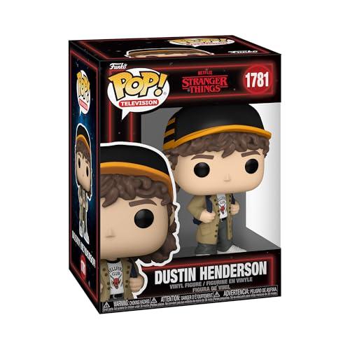 Funko POP! TV: Stranger Things Season 5 - Dustin Henderson - Figura in Vinile da Collezione - Idea Regalo - Merchandising Ufficiale - Giocattoli per Bambini e Adulti