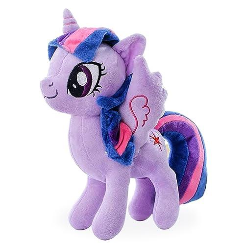 Zaloife Peluche a forma di cavallo, pony arcobaleno, 20 cm, peluche cavallo plush, regalo per bambini