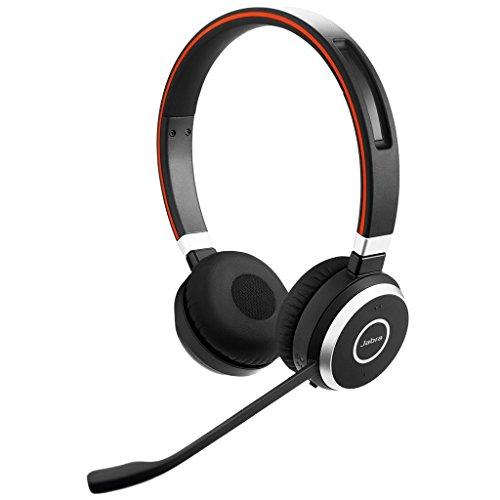 Jabra Evolve 65 Cuffie Sovraurali Stereo e Mono Wireless Bluetooth, Nero