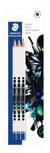 Staedtler Matite cool & cute, forma esagonale, durezza HB, blister, 130HBBK3E1