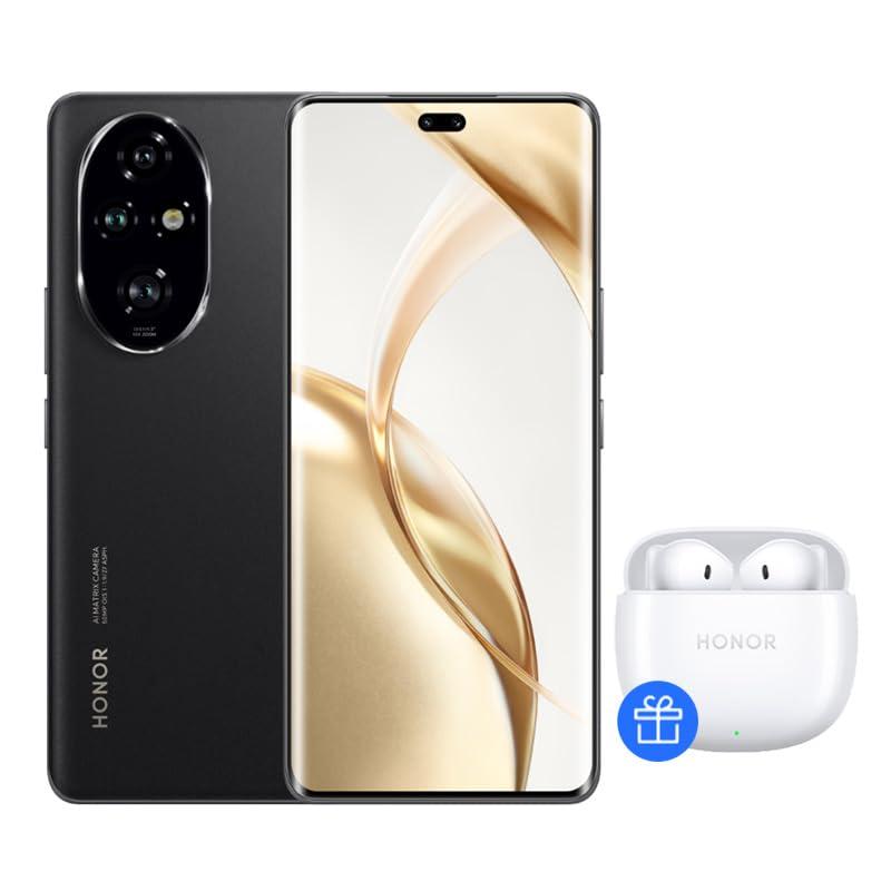 HONOR 200Pro 5G, Smartphone da 12 GB+512 GB, Display OLED da 6,78 pollici (17,22 cm), 120 Hz, HDR, NFC, MagicOS 8.0 Basato su Android 14, Nero
