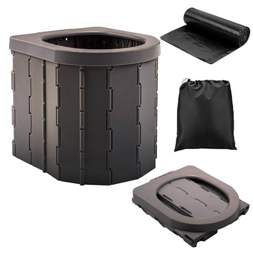 KINSPORY Toilette Portatile, WC Portatile, WC Portatile per Campeggio, WC Camper
