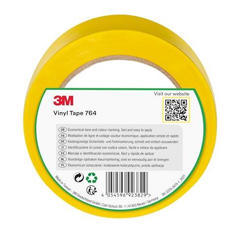 3M Nastro in vinile multiuso 764I giallo, 50 mm x 33 m