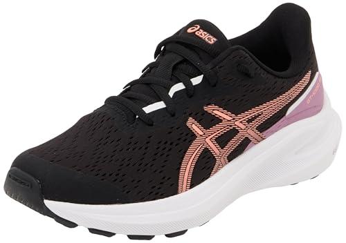 ASICS GT-1000 13 GS, Sneaker, Nero Sun Coral, 40 EU