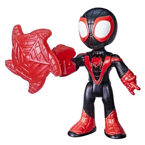 Hasbro Marvel, Spidey e i Suoi Fantastici Amici, Miles Spin Morales, Giocattolo con Accessorio