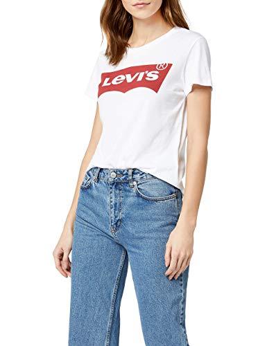Levi's The Perfect Tee, T-Shirt Donna, Batwing White, XS