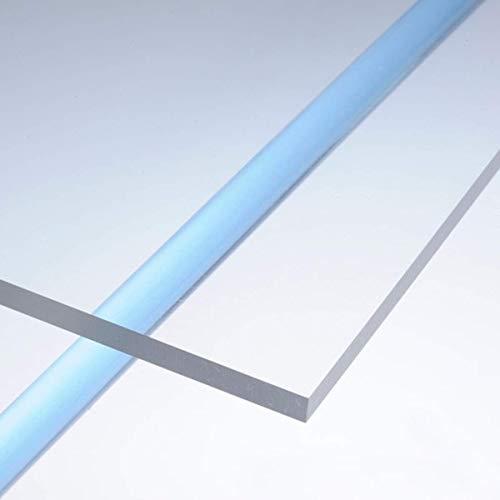 Pannello in Plexiglass - spessore 5 mm - Resistenza massima - più Leggero del Vetro - GB PLAST (Trasparente, 50 x 50 cm)