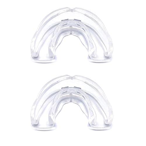 LuLiyLdJ 2 Pezzi Paradenti Sportivi, Paradenti per Bambini, Adulti e Adolescenti per Ragazzi Ragazze Atletica Boxe Calcio Hockey Karate