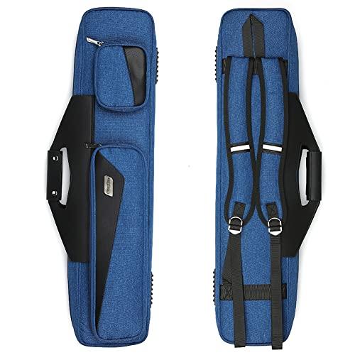MangoRun Custodia per stecca da biliardo 4x4 con cinghie per zaino custodia per 4 stecche da biliardo