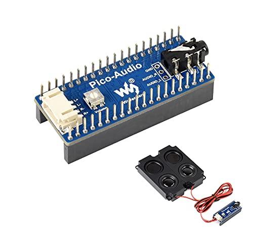 Modulo di Espansione Audio per Raspberry Pi Pico, Incorpora Decodificatore Stereo PCM5101A, 3.5mm Jack Audio, Intestazioni Degli Altoparlanti a Doppio Canale, Usa I2S Bus