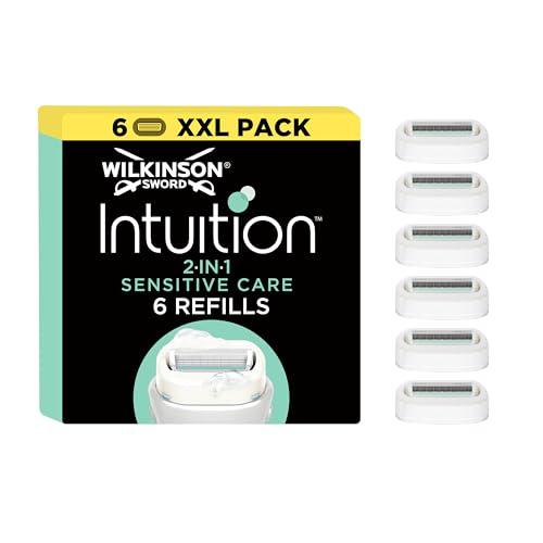 Wilkinson Sword Intuition, Rasoio Donna, Confezione da 6 testine