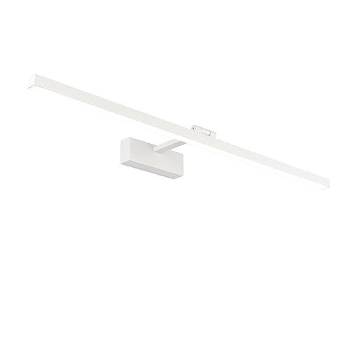 Klighten Lampada a Specchio a LED Bagno 24W 1170lm Lampada Armadio Specchio Applique da Parete Moderna Illuminazione da Bagno Bianco Neutro 5500K IP44