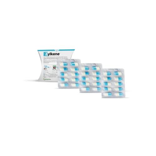 Vetoquinol Zylkene - Mangime complementare per cani e gatti fino a 10 kg - 30 capsule