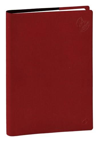 Quo Vadis - Agenda scolastica - 2026-2027 - Universitaire Riciclata - Settimana Planning - Multilingua - Eunoia - Rosso - 13 mesi da agosto ad agosto - 10x15 cm