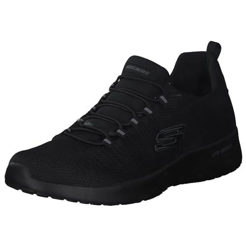 Skechers 58360-bbk_43, scarpe sportive, scarpe da ginnastica Uomo, Nero, 43 EU
