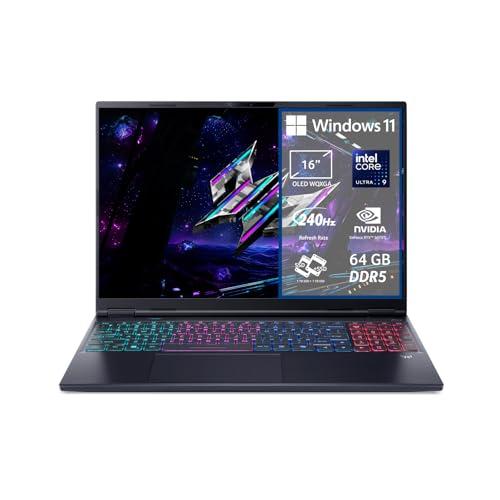 acer Predator Helios Neo 16S AI PHN16S-71-949Q Notebook Gaming, NVIDIA GeForce RTX 5070 Ti 12GB GDDR7, Intel Core Ultra 9 275HX, RAM 64 GB DDR5, 2 TB SSD, Display 16