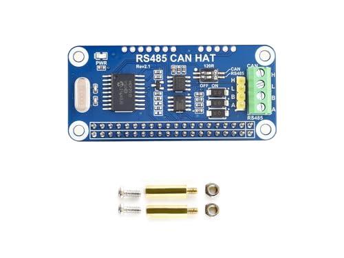 Waveshare RS485 CAN HAT for Raspberry Pi Zero/Zero W/Zero WH/2B/3B/3B+ Allows Stable Long Distance Communication