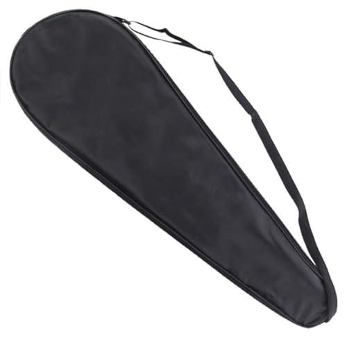 Borsa da badminton TAIHE, impermeabile, per 2 racchette, 70 x 22 x 2,5 cm, Nero