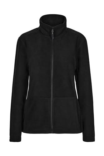 Mukua Perth Woman, Giacca in pile da donna, colore nero, taglia S, nero, S