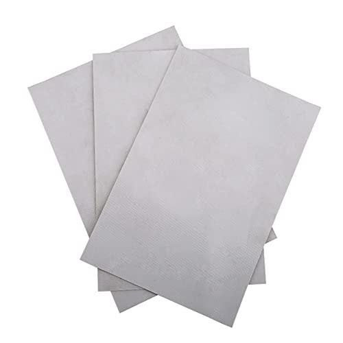 3pcs Riparazione Gonfiabile della Barca, corredo delle Zone di Riparazione del PVC Accessorio Stabilito per Barca Gonfiabile Canoa Giocattolo Kayak Canotto Gonfiabile (Grigio)