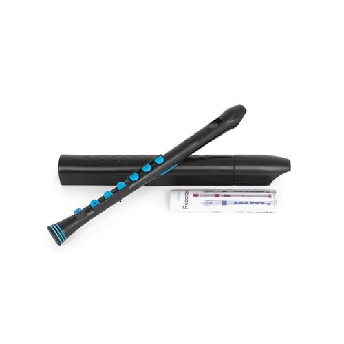 Nuvo N320RDBBL Registratore Plus con bordo blu, nero
