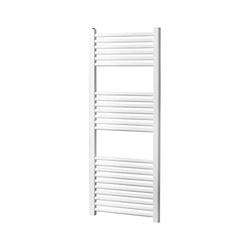Termoarredo Scaldasalviette Bagno Dimensioni 1110x500h mm in Acciaio colore Bianco - 386475 Sanremo