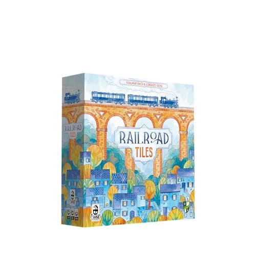 Cranio Creations - Railroad Tiles - Le Connessioni Della Rete - 1-4 Giocatori, 45 Min - Gioco Family - Età 8+ - Edizione in Lingua Italiana