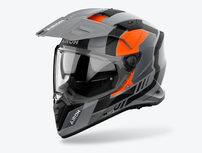 AIROH BANDIT HORN ORANGE MATT M