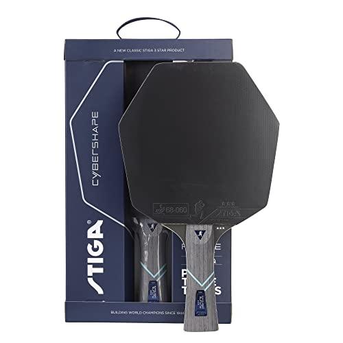 STIGA Racchetta da Ping Pong Cybershape Future by Truls Möregårdh, Racchetta 3 Stelle con Forma Esagonale Rivoluzionaria