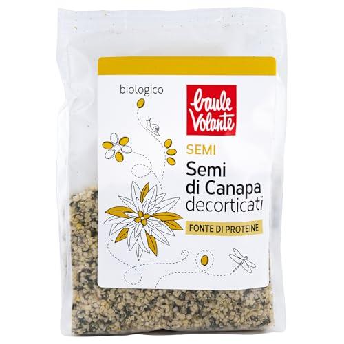 Baule Volante Semi di Canapa Decorticati – Semi di Canapa Bio - Ricco di Proteine ​​e Fibre – Ideale per Insalate e Zuppe - 200g