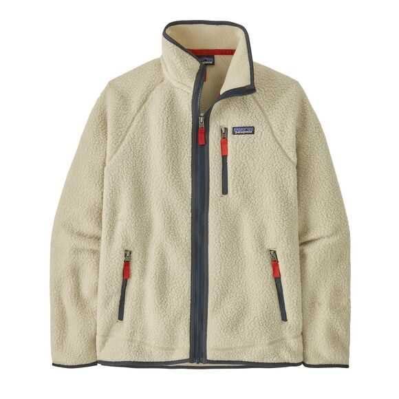 Patagonia M's Retro Pile Jkt Pelican w/Smolder Blue