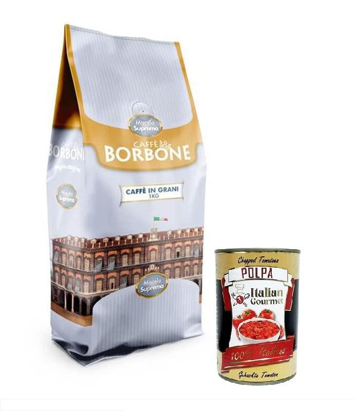 Caffè Borbone Miscela Suprema Caffè in Grani 1 Kg