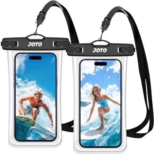 JOTO [2 Pezzi Custodia Subacquea Smartphone[30m/IPX8], Porta Cellulare Impermeabile Mare per iPhone 16/15/14/13/12/11 Pro Max Mini XS XR SE, Galaxy A05s/A54/A34/A25/S23/S24, Huawei Xiaomi Fino a 7
