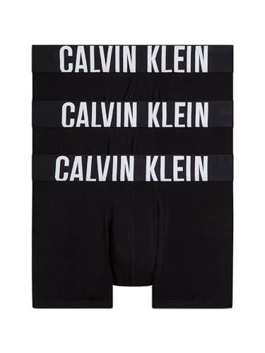 Calvin Klein Trunk 3Pk Boxer, Uomo, Nero (Black), L