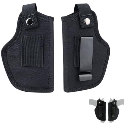 FENQURO Fondina Tattica Pper Pistola da Cintura Trasporto Nascosta 2pack Estrazione a Destra E Sinistra Si Adatta Alla Piccola Auto Pistole Di Grandi Dimensioni Caccia Nascosto Tactical Borse