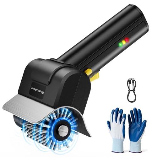 Spazzola Elettrica per Barbecue, Spazzola Ricaricabile per la Pulizia Del Griglia Senza Fili, Acciaio Inox Strumento di Pulizia per BBQ Griglia